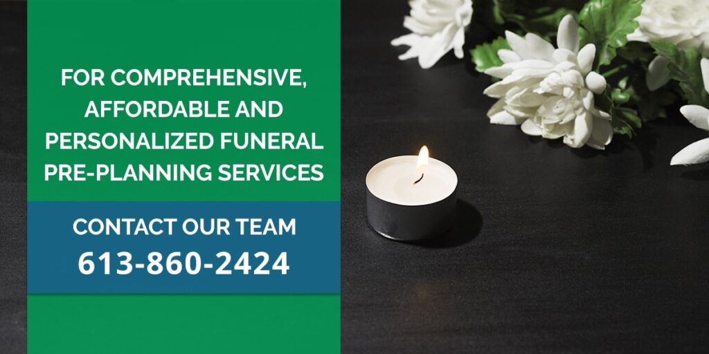 How to Personalize Your Funeral. Call 6138602424